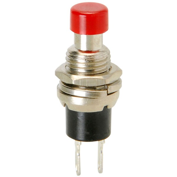 Main product image for Momentary N.O. Classic Small Push Button Switch Red 060-632